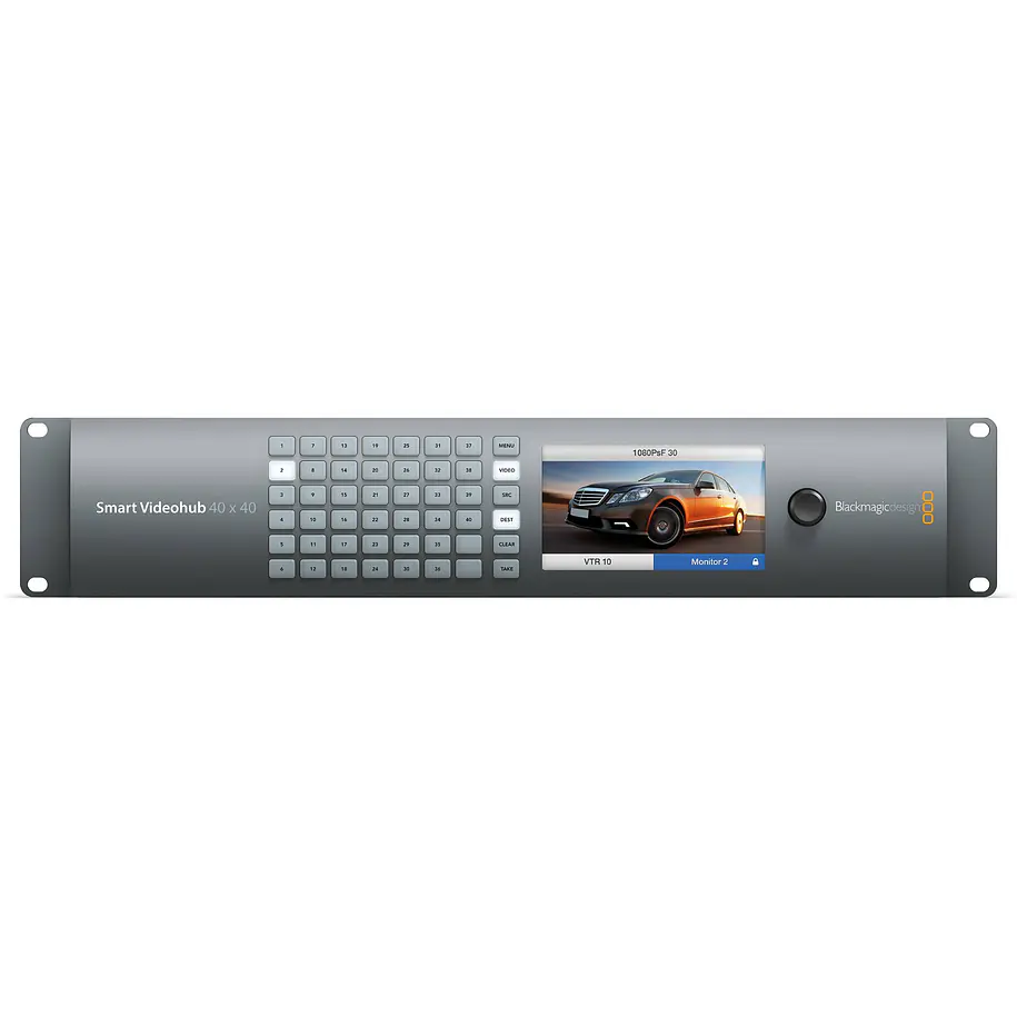 Blackmagic  Smart Videohub  40x40 - Distribuidor De Video 40x40 2