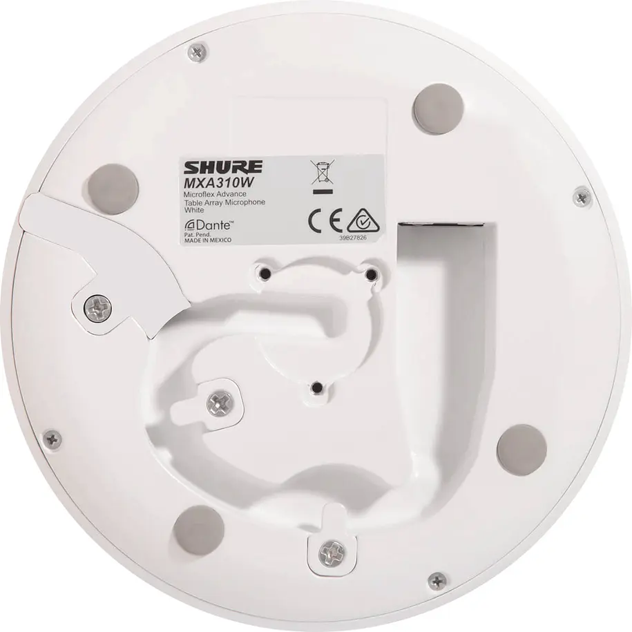 Shure Array De Microfonos De Sobremesa De Color Blanco 3