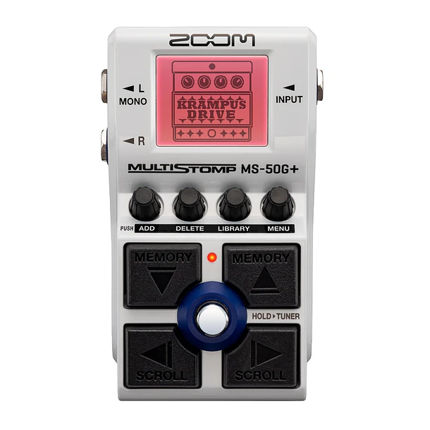 Zoom Ms-50g+ Plus Pedal Efecto Multistomp Zoom 1
