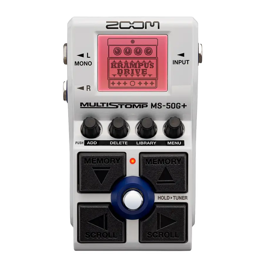 Zoom Ms-50g+ Plus Pedal Efecto Multistomp Zoom 1