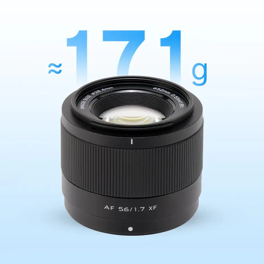 Viltrox AF 56mm F1.7 Air XF Lente Full Frame Para Fujifilm Muy Liviano 6