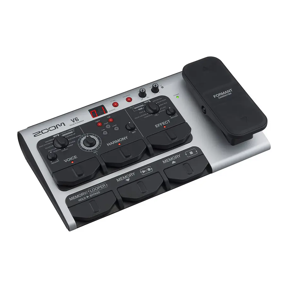 Zoom V6-Sp Pedalera Multiefecto Vocal Zoom 1