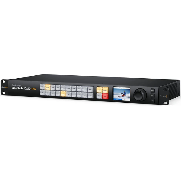 Blackmagic  Videohub 10x10 12g - Distribuidor De Video 10x10 12g 1