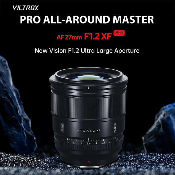Viltrox AF 27mm F1.2 Pro XF Lente Aps-C Para Fujifilm Muy Luminoso 2