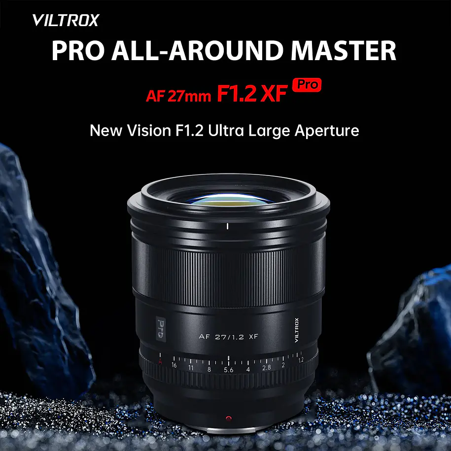 Viltrox AF 27mm F1.2 Pro XF Lente Aps-C Para Fujifilm Muy Luminoso 2