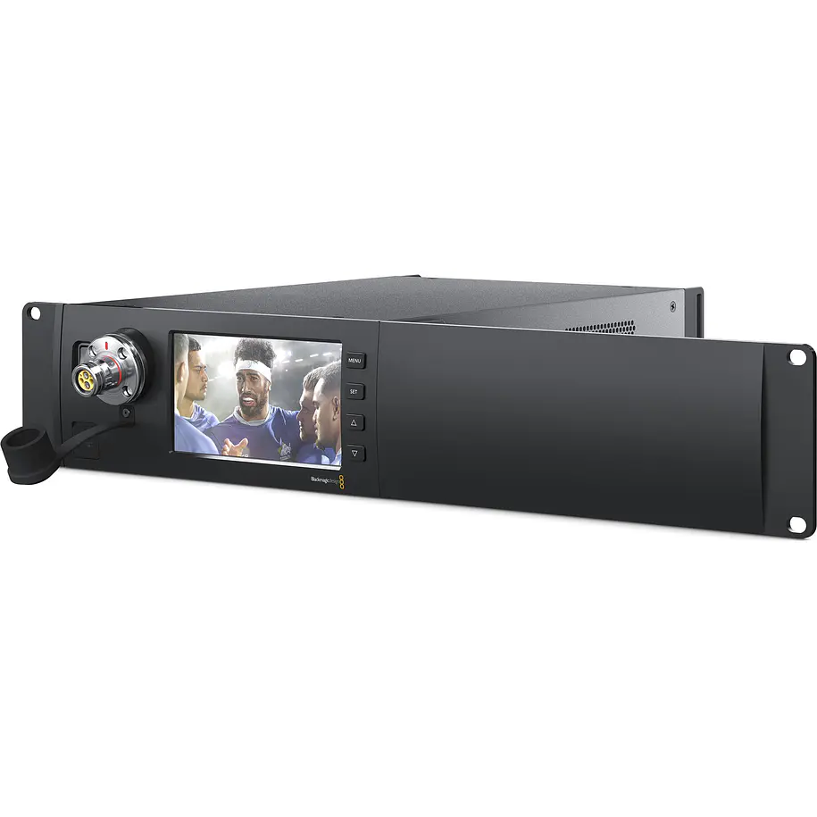 Blackmagic  Blackmagic Studio Fiber Rack Kit - Kit De Montaje De Rack Para Blackmagic Studio Converter 1