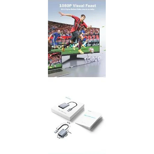Lemorele LC06 Plus Transforma Puerto USB en HDMI Full HD 6