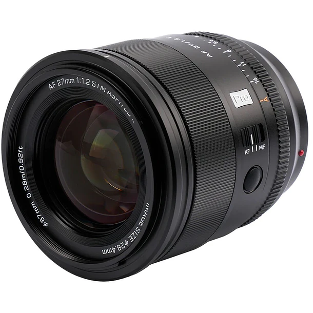 Viltrox AF 27mm F1.2 Pro E Lente Aps-C Para Sony E 3