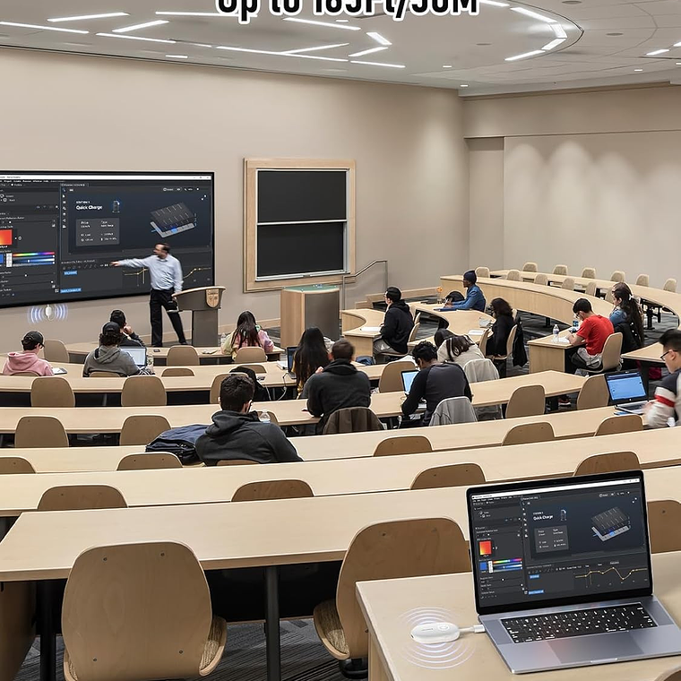 Lemorele G500 Transmisión Inalámbrica Profesional para Reuniones Sin Cables y con Máxima Claridad 7