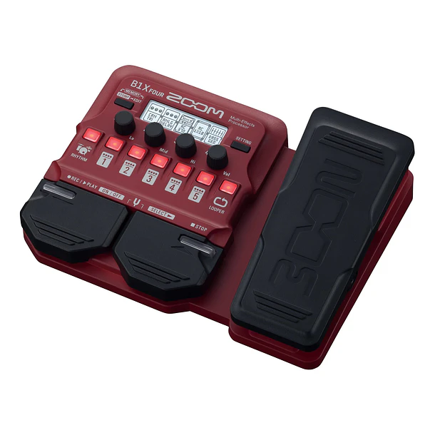Zoom B1x Four Pedalera Multiefecto Bajo Zoom 1