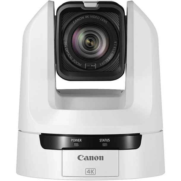 Canon CR-N100 4K NDI PTZ Cámara Con 20x Zoom (Titanium White) 1