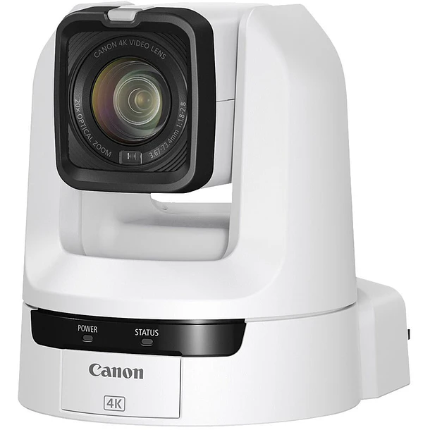 Canon CR-N100 4K NDI PTZ Cámara Con 20x Zoom (Titanium White) 2