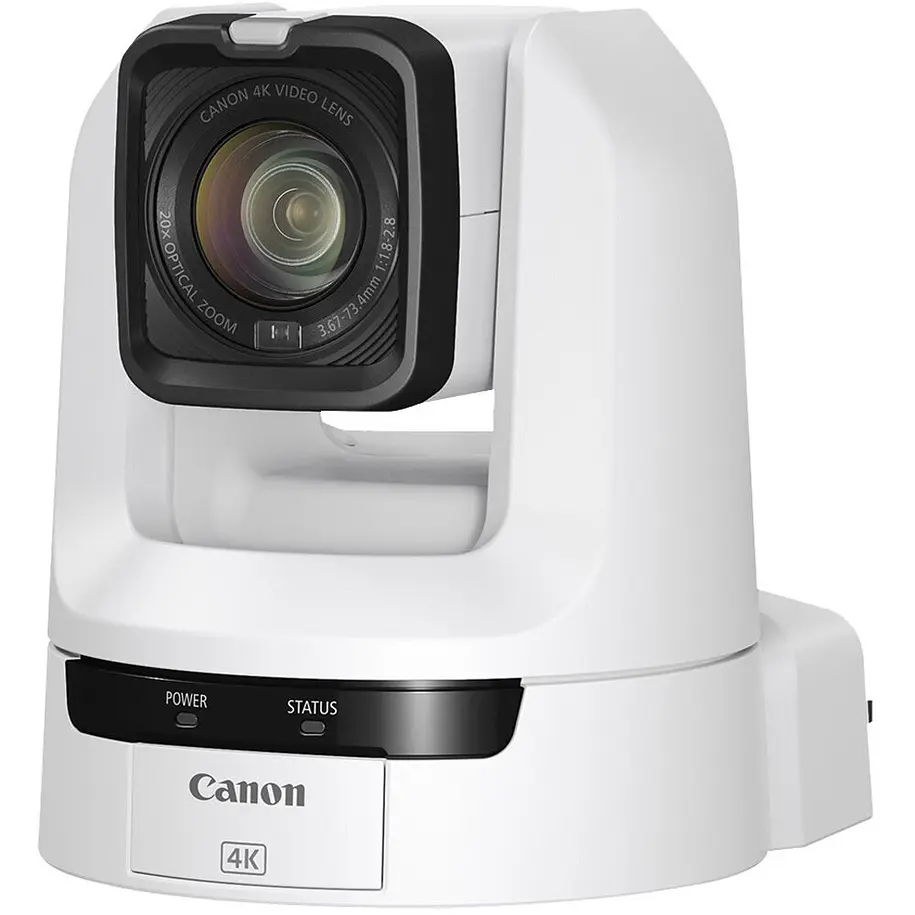Canon CR-N100 4K NDI PTZ Cámara Con 20x Zoom (Titanium White) 2