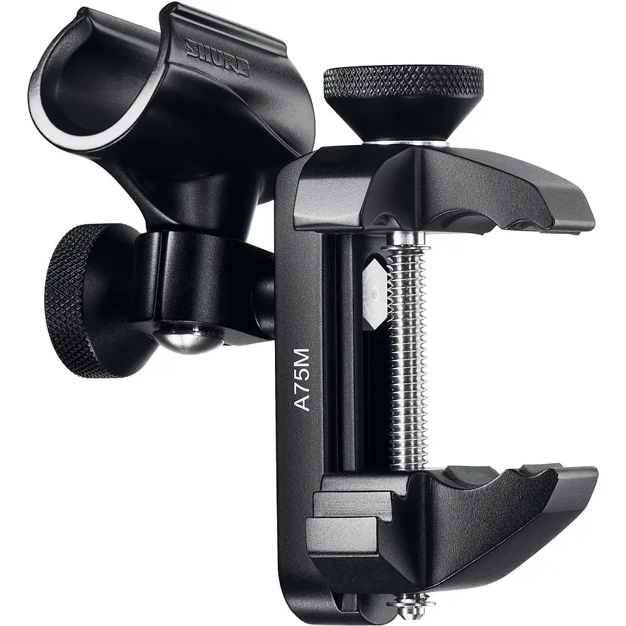 Shure Sistema Universal De Fijacion De Microfono Doble Pinza 1