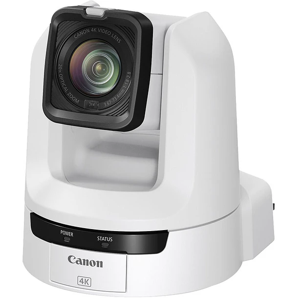 Canon CR-N100 4K NDI PTZ Cámara Con 20x Zoom (Titanium White) 3