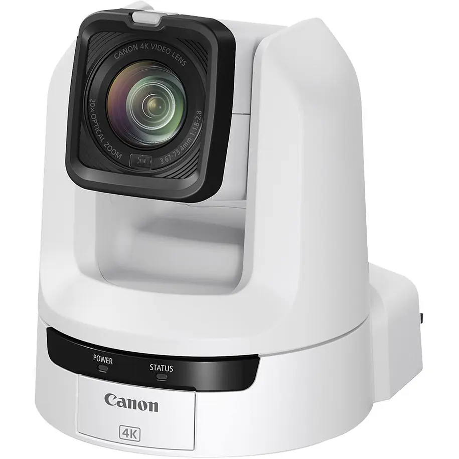 Canon CR-N100 4K NDI PTZ Cámara Con 20x Zoom (Titanium White) 3