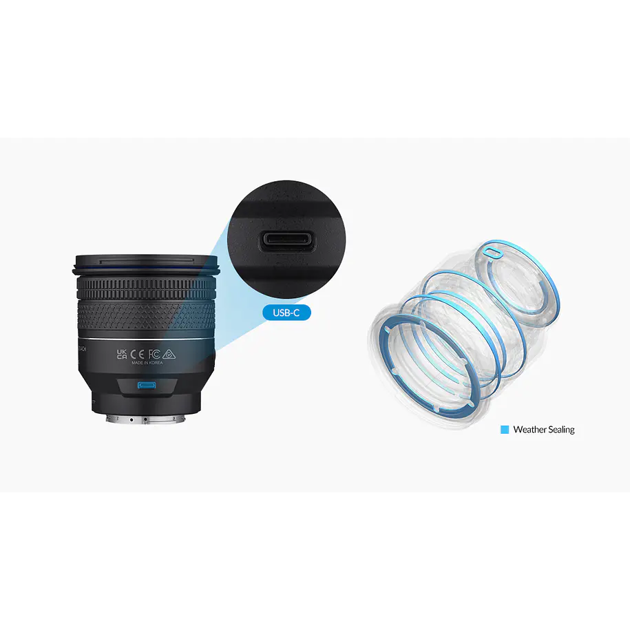 Schneider-Kreuznach x LK SAMYANG AF14-24 F2.8 FE Lente Autofoco Full-Frame Para Sony E 6