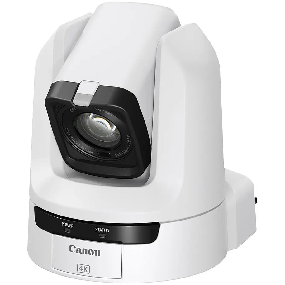 Canon CR-N100 4K NDI PTZ Cámara Con 20x Zoom (Titanium White) 4