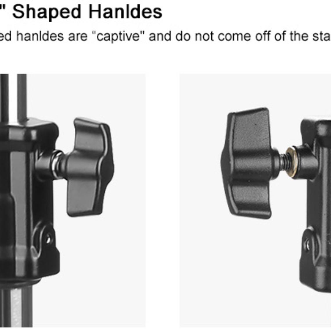 E-image HS01 Plus Trípode de Iluminación 40 Kg Para Cine y Video PRO 5