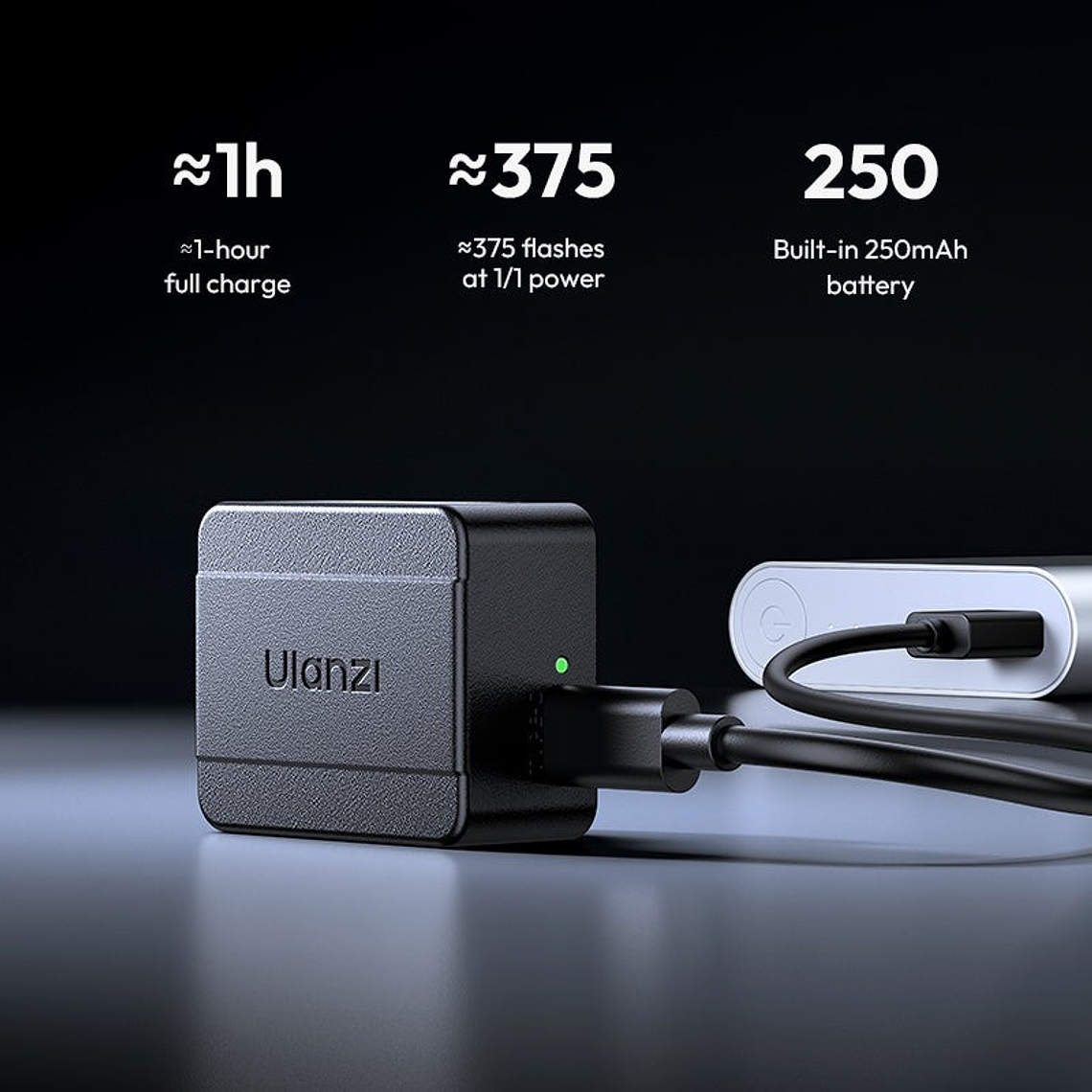 Ulanzi SL02 Spark Lite Flash Compacto Para Cámaras 8