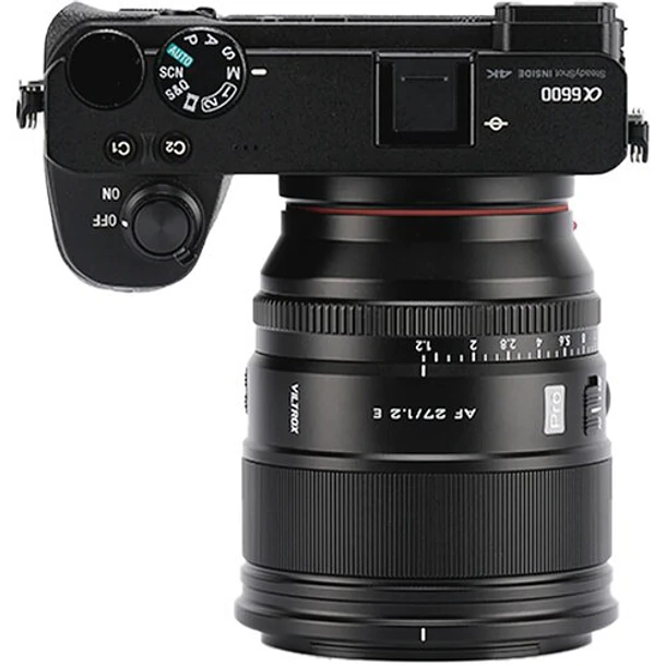 Viltrox AF 27mm F1.2 Pro E Lente Aps-C Para Sony E 9