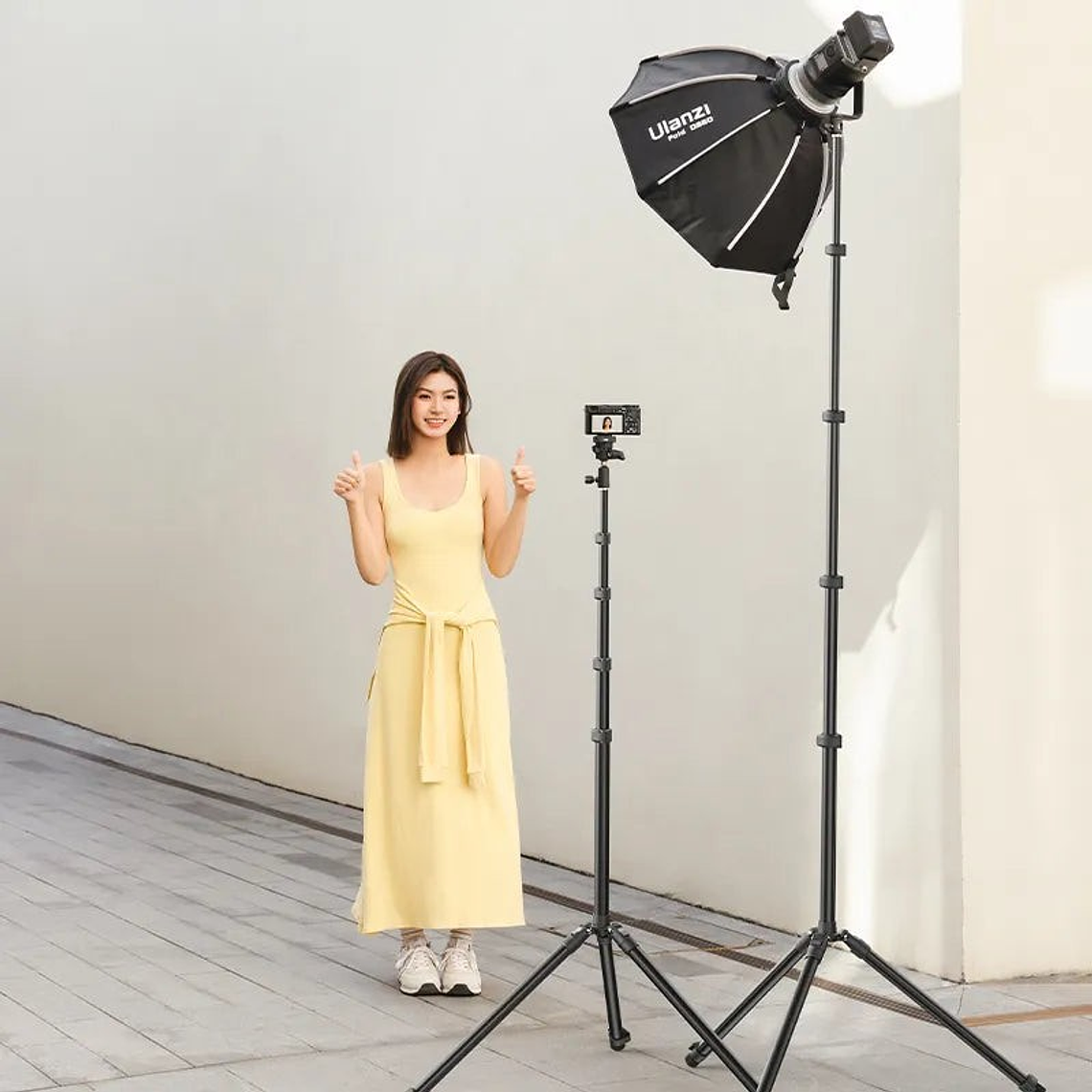 Ulanzi T270 (T097) Pedestal de Iluminación 2.7M  Muy Compactable 2