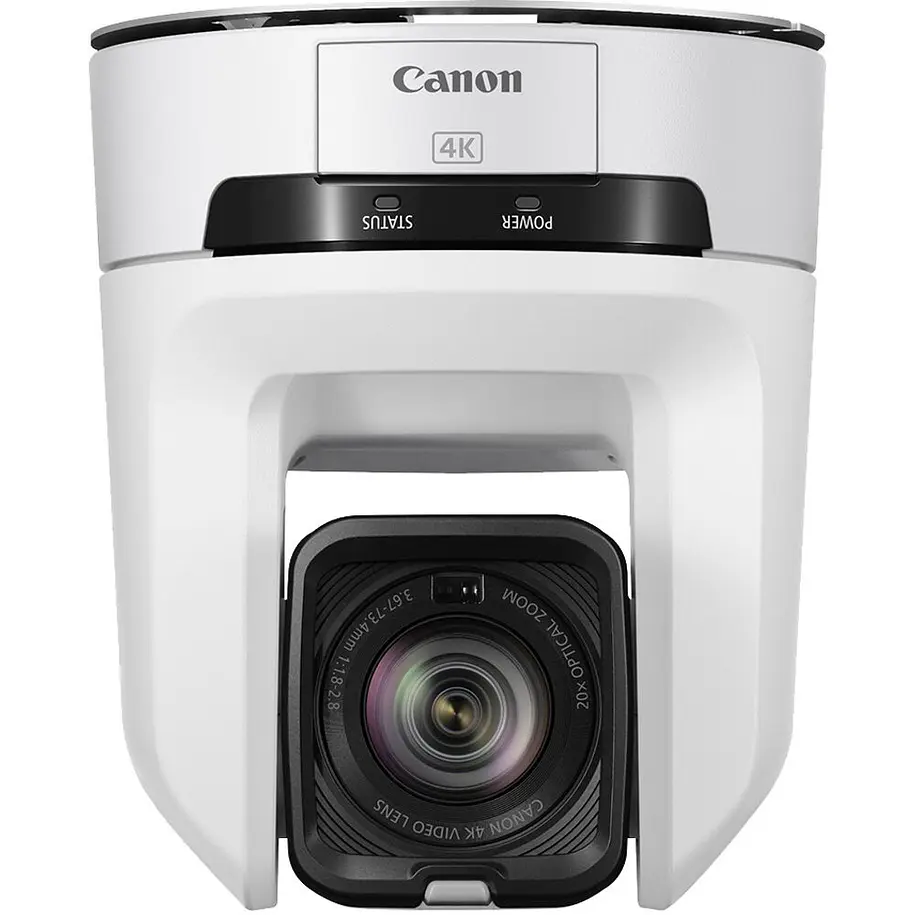 Canon CR-N100 4K NDI PTZ Cámara Con 20x Zoom (Titanium White) 6