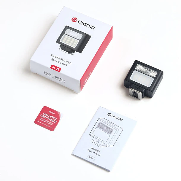Ulanzi SL02 Spark Lite Flash Compacto Para Cámaras 10