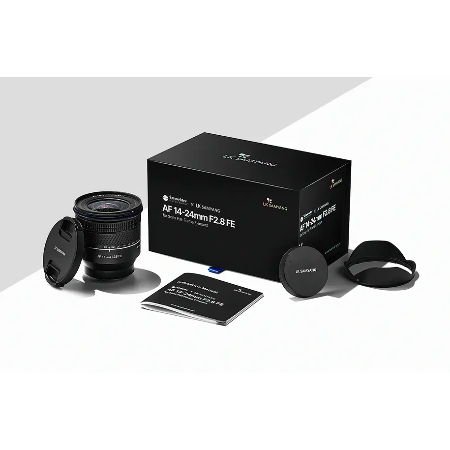 Schneider-Kreuznach x LK SAMYANG AF14-24 F2.8 FE Lente Autofoco Full-Frame Para Sony E 8