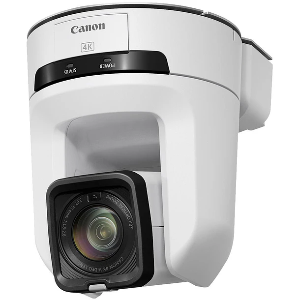 Canon CR-N100 4K NDI PTZ Cámara Con 20x Zoom (Titanium White) 7
