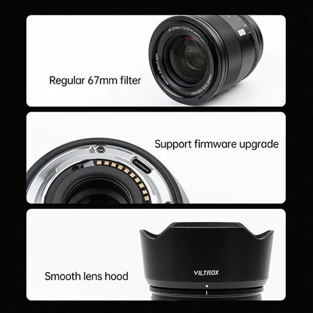 Viltrox AF 27mm F1.2 Pro XF Lente Aps-C Para Fujifilm Muy Luminoso 12