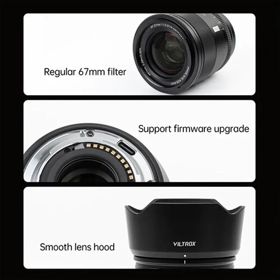 Viltrox AF 27mm F1.2 Pro XF Lente Aps-C Para Fujifilm Muy Luminoso 12