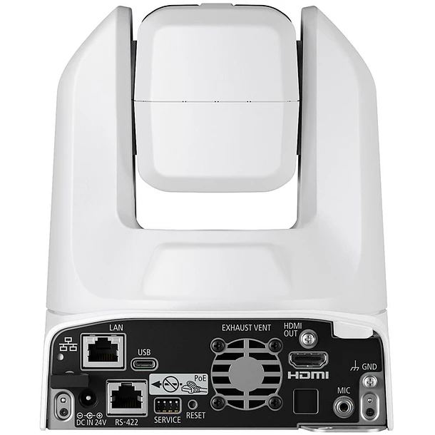 Canon CR-N100 4K NDI PTZ Cámara Con 20x Zoom (Titanium White) 8