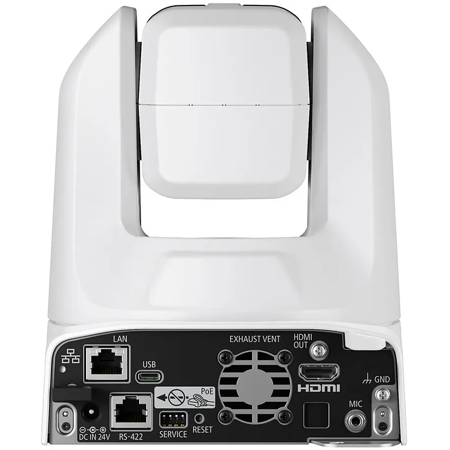Canon CR-N100 4K NDI PTZ Cámara Con 20x Zoom (Titanium White) 8