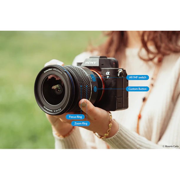 Schneider-Kreuznach x LK SAMYANG AF14-24 F2.8 FE Lente Autofoco Full-Frame Para Sony E 9