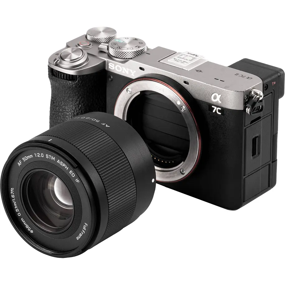 Viltrox AF 50mm F2.0 Air FE Lente Full Frame Para Sony E 10