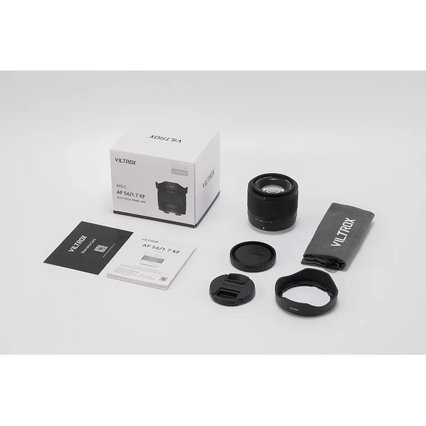 Viltrox AF 56mm F1.7 Air XF Lente Full Frame Para Fujifilm Muy Liviano 18