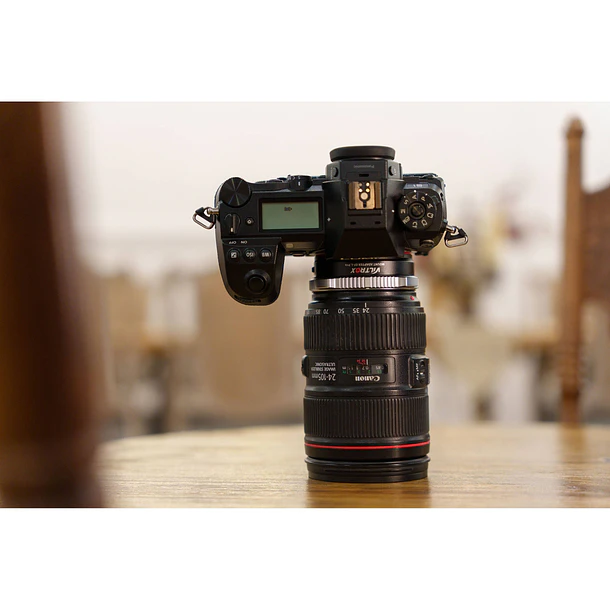 Viltrox EF-L Pro Adaptador Montura Lnete Canon EF/EF-S  Cuerpo Leica L-Mount 17