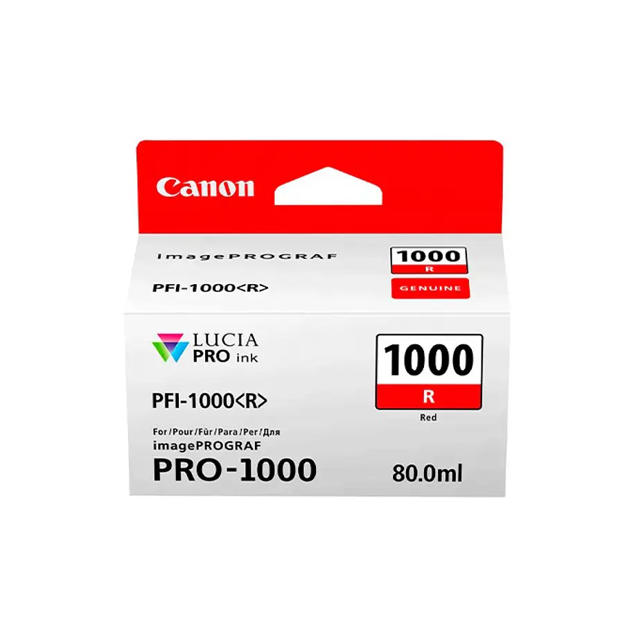 Canon Tinta PFI-1000 Red (R) 1