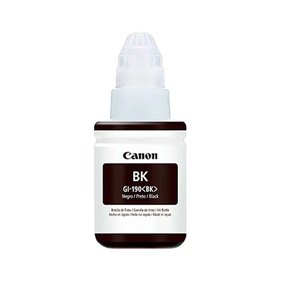 Canon tinta impresora GI-190 Black 1
