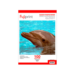Fujiprint Papel Glossy 180gr A4 100 Hojas