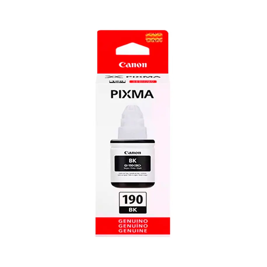 Canon tinta impresora GI-190 Black 2
