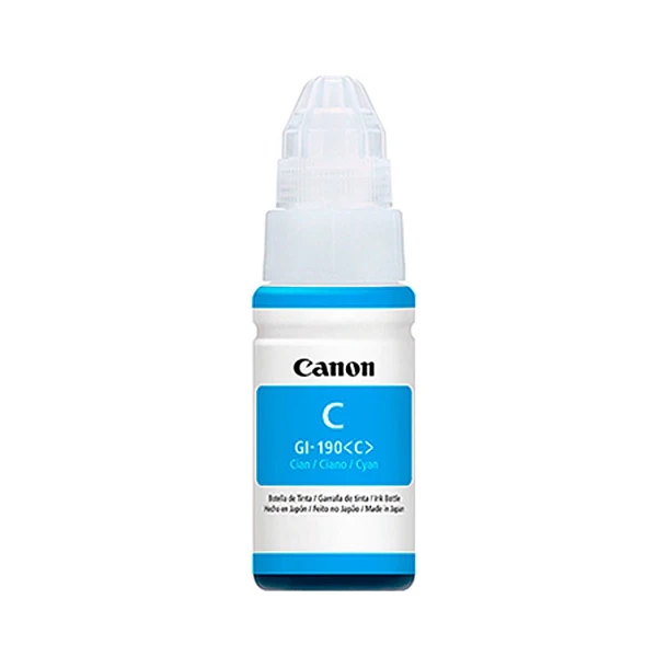 Canon tinta impresora GI-190 Cyan 1