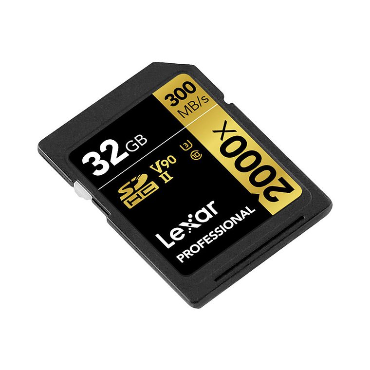 Lexar Memoria 32GB SDHC 2000X Gold Series 3