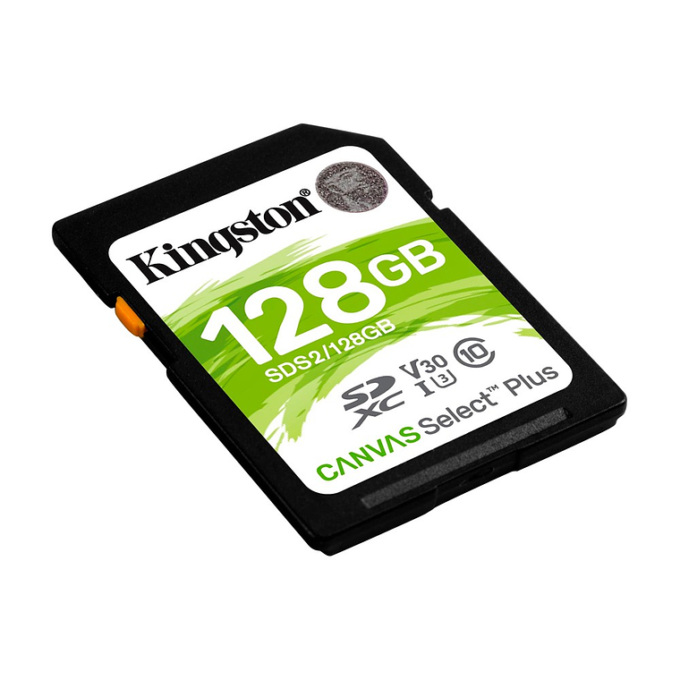 Kingston Memoria SD canvas select plus 128GB 100MB/S 2