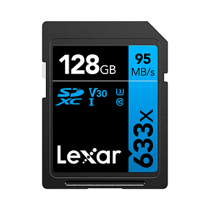 Lexar Memoria SDXC 128GB 633x UHS-I