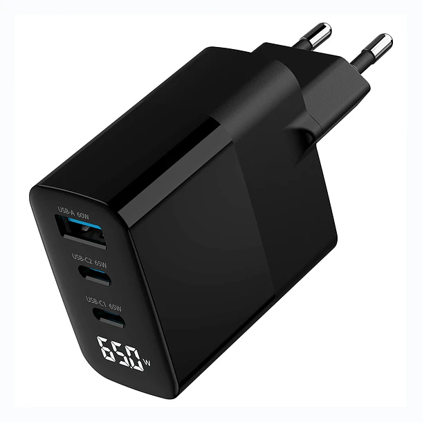 Master-G Cargador Portátil Carga Rápida 65w + Cable USB-C 6