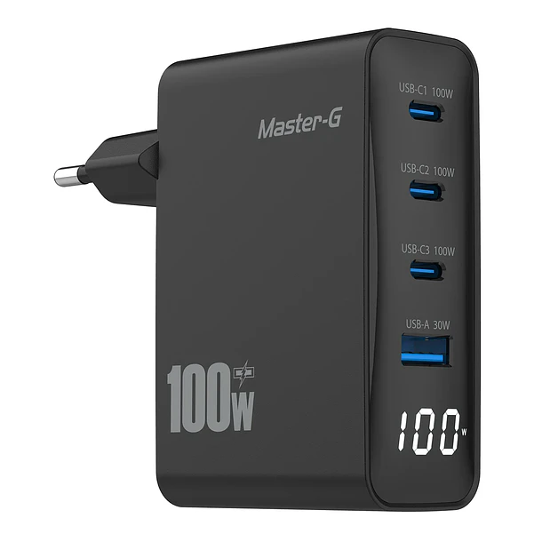 Master-G Cargador Portátil Carga Rápida 100w + Cable USB-C 2