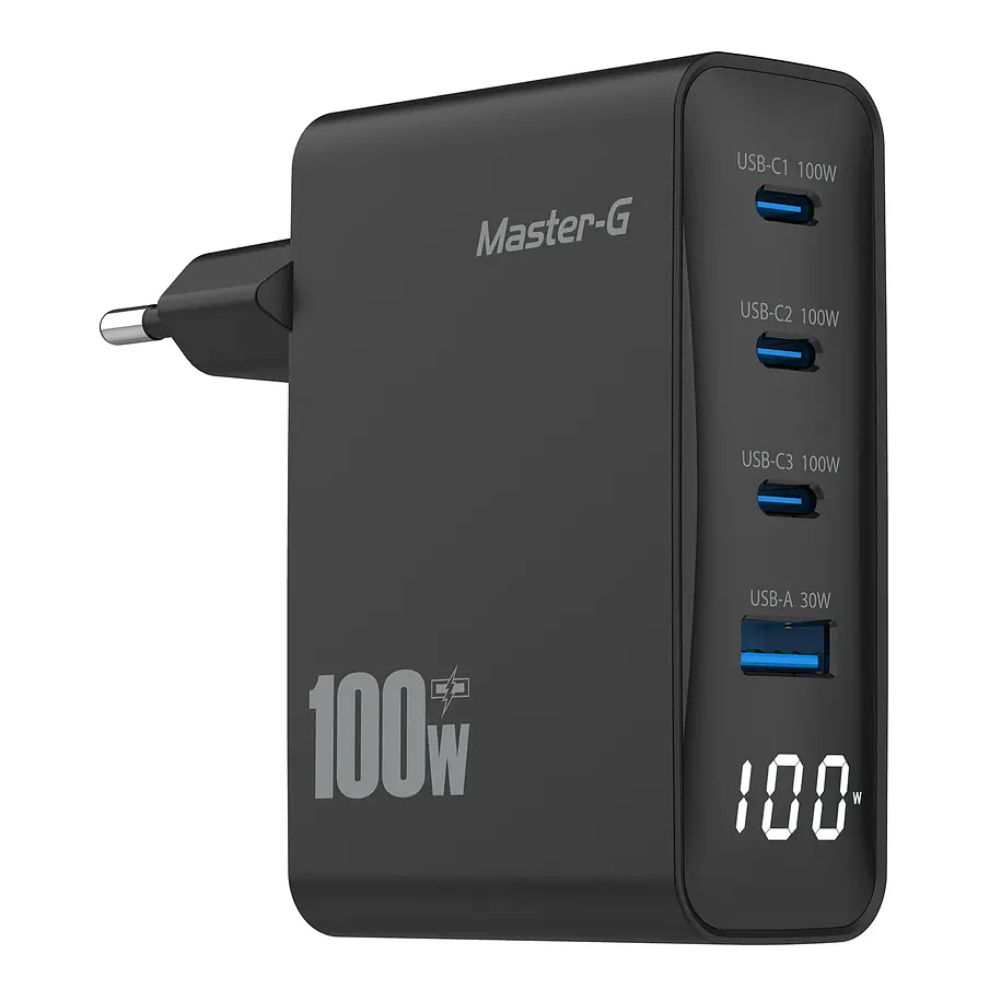 Master-G Cargador Portátil Carga Rápida 100w + Cable USB-C 2