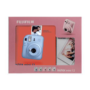 FUJIFILM KIT INSTAX MINI 12 BLUE + FILM 10   (14410)